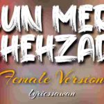 Sun Meri Shehzadi Lyrics That means in English | (Female Model)