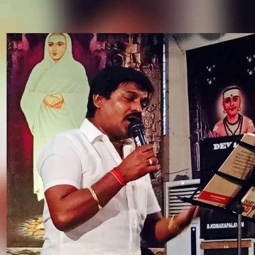 Velmurugan While Singing