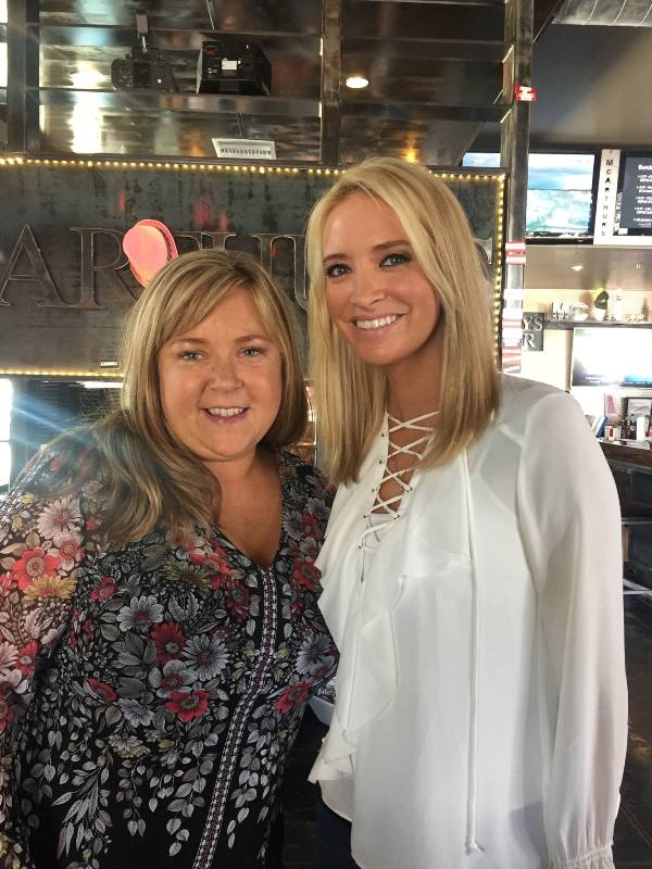 Kayleigh McEnany with her mother, Leanne McEnany