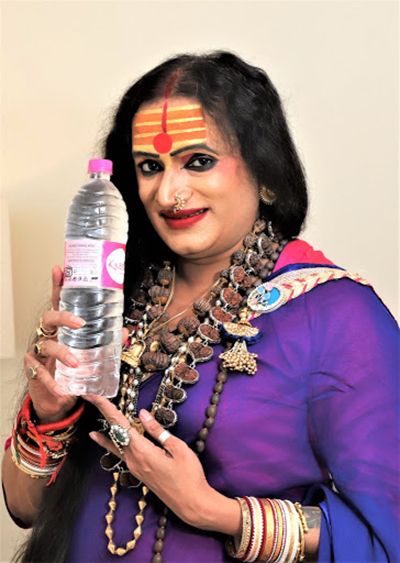 Laxmi Narayan Tripathi Promoting her Brand