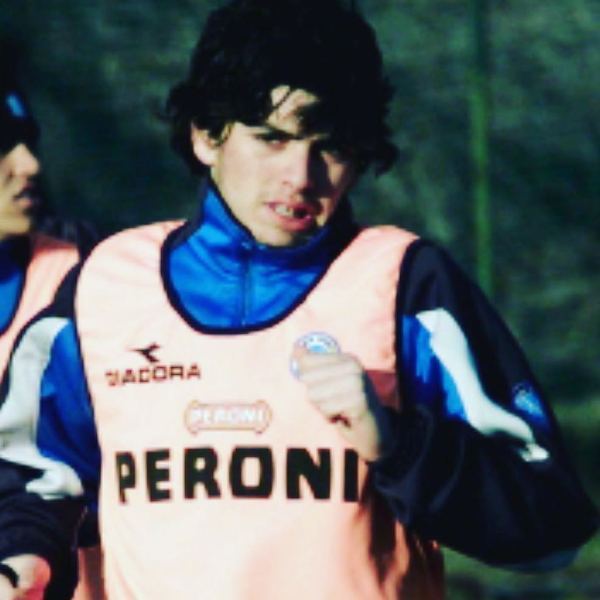 Diego Sinagra, a teenage football player