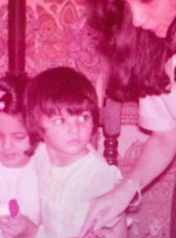 Nandita Mahtani in childhood