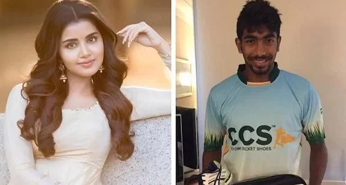 Anupama Parmeshwaram and Jasprit Bumrah