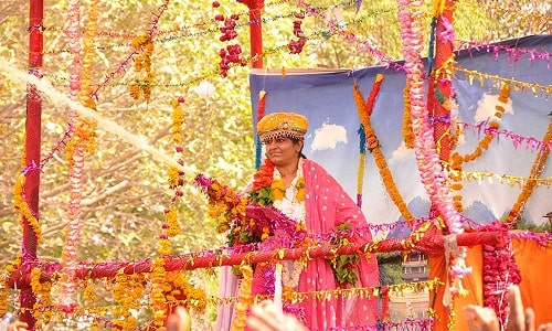 Bharti Shri Ji on the eve of Holi