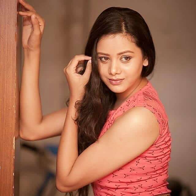 Raksha Holla In Pink Long Dress