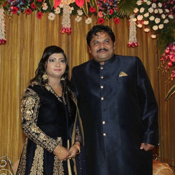 Jeetu Shivhare with his wife
