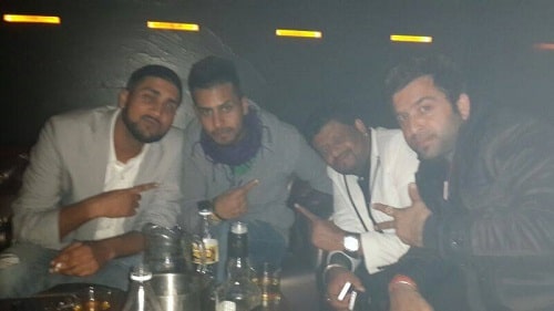 DJ Flow with his friends