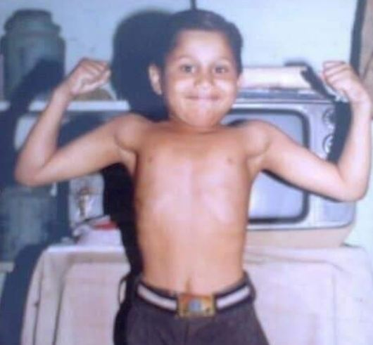 Deepesh Sumitra Jagdish in childhood