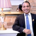 Dave Sidhu at award function