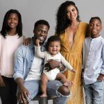 Kevin Hart Family Photo with Kids
